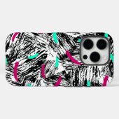 Coques Case-Mate iPhone Motif Abstrait moderne. (Verso (horizontal))