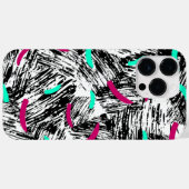 Coques Case-Mate iPhone Motif Abstrait moderne. (Verso (horizontal))