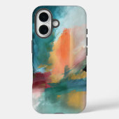 Coques Case-Mate iPhone Motif Abstrait Moderne Élégant (Verso)