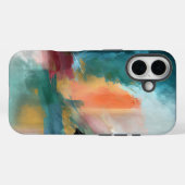 Coques Case-Mate iPhone Motif Abstrait Moderne Élégant (Verso (horizontal))