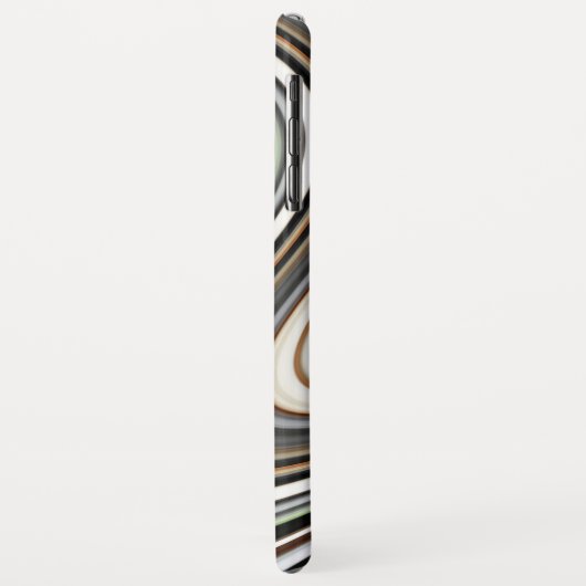 Coques Case-Mate iPhone Motif Abstrait moderne et élégant (Dos/Gauche)