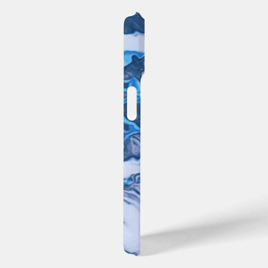 Coques Case-Mate iPhone Motif Abstrait Monogramme (Verso / Droite)