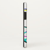 Coques Case-Mate iPhone Motif Abstrait multicolore (Dos/Droite)