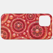 Coques Case-Mate iPhone Motif abstrait numérique beau et cool (Verso (horizontal))