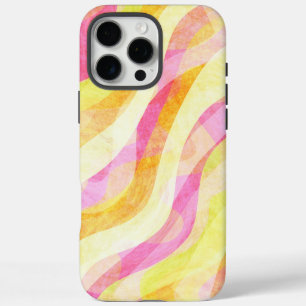 Coques iPhone 16 Pro Max Motif Abstrait Ondulé Vibrant