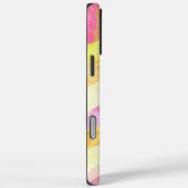 Coques Case-Mate iPhone Motif Abstrait Ondulé Vibrant (Verso / Droite)