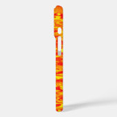 Coques Case-Mate iPhone Motif Abstrait orange rouge jaune (Verso / Gauche)