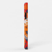 Coques Case-Mate iPhone Motif Abstrait Orange Wheel (Dos/Droite)