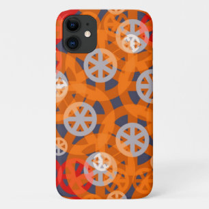 Case-Mate iPhone Case Motif Abstrait Orange Wheel