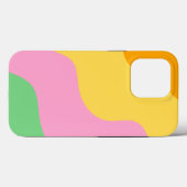 Coques Case-Mate iPhone Motif Abstrait Pastel (Verso (horizontal))