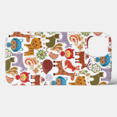 Coques Case-Mate iPhone Motif Abstrait pour enfants et animaux (Verso (horizontal))