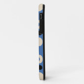 Coques Case-Mate iPhone Motif Abstrait rétro futuriste (Dos/Gauche)