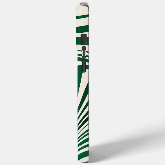 Coques Case-Mate iPhone Motif Abstrait Retro Green (Verso / Gauche)