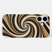 Coques Case-Mate iPhone Motif Abstrait Retro Liquid Swirl (Verso (horizontal))