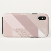 Coques Case-Mate iPhone Motif Abstrait rose Gold (Dos (Horizontal))