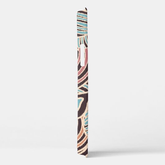 Coques Case-Mate iPhone Motif abstrait sans couture avec l'image de géomet (Verso / Droite)