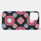 Coques Case-Mate iPhone Motif abstrait sans couture avec l'image d'oval g (Verso (horizontal))