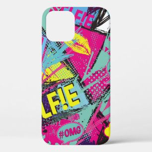 Case-Mate iPhone Case motif Abstrait transparent avec bande dessinée Pop