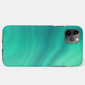 Coques Case-Mate iPhone Motif Abstrait Turquoise Green (Dos (Horizontal))