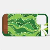 Coques Case-Mate iPhone motif Abstrait vert cactus transparent (Verso (horizontal))