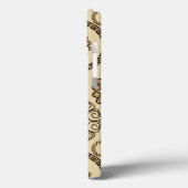 Coques Case-Mate iPhone Motif africain 3 de peau de guépard (Verso / Gauche)