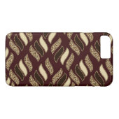 Coques Case-Mate iPhone Motif africain de peau de guépard (Dos (Horizontal))