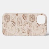 Coques Case-Mate iPhone Motif alimentaire 3 (Verso (horizontal))