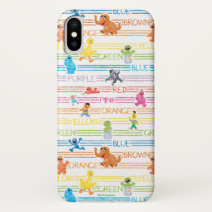 Case-Mate iPhone Case Motif amis de Sesame couleur arc-en-ciel