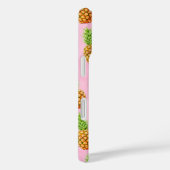 Coques Case-Mate iPhone Motif ananas rafraîchissant (Verso / Droite)