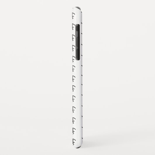 Coques Case-Mate iPhone Motif Ancre (Dos/Gauche)