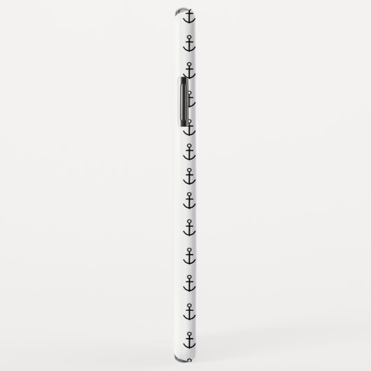 Coques Case-Mate iPhone Motif Ancre (Dos/Droite)