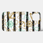 Coques Case-Mate iPhone Motif Ancre maritime (Verso (horizontal))