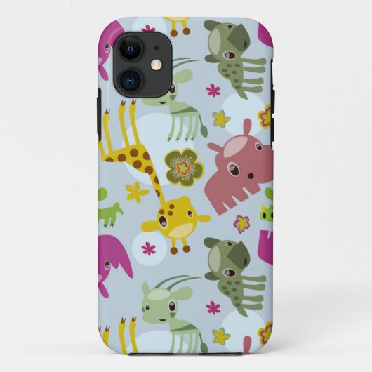Coques Case-Mate iPhone motif animal de safari (Dos)