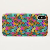Coques Case-Mate iPhone Motif animal de silhouettes (Dos (Horizontal))