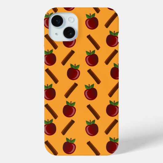 Coques Case-Mate iPhone Motif Apple Cinnamon (Verso)