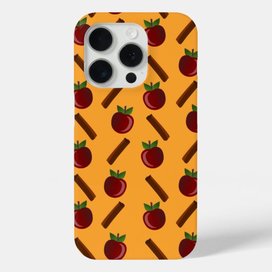 Coques Case-Mate iPhone Motif Apple Cinnamon (Verso)