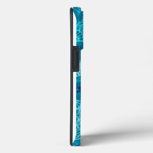 Coques Case-Mate iPhone Motif Aqua Blue Starfish (Verso / Droite)