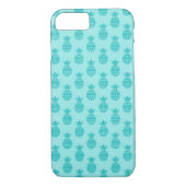 Coques Case-Mate iPhone Motif Aqua Sea Foam Blue Pineappy (Dos)