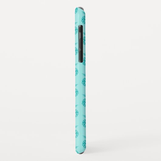 Coques Case-Mate iPhone Motif Aqua Sea Foam Blue Pineappy (Dos/Gauche)