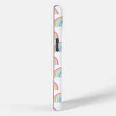 Coques Case-Mate iPhone Motif arc-en-ciel Pastel (Verso / Droite)