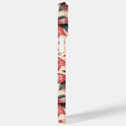 Coques Case-Mate iPhone motif arc et cerise (Verso / Droite)