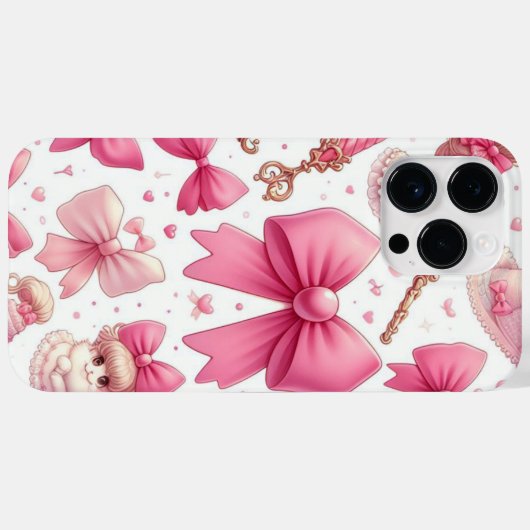 Coques Case-Mate iPhone motif arc et cerise (Verso (horizontal))