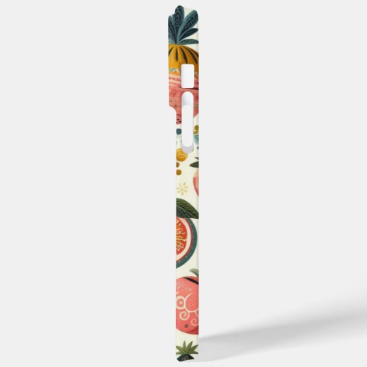 Coques Case-Mate iPhone motif arc et cerise (Verso / Gauche)