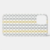 Coques Case-Mate iPhone Motif argent et or (Verso (horizontal))