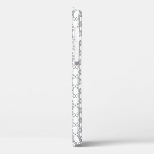 Coques Case-Mate iPhone Motif argent et or (Verso / Gauche)