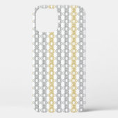 Coques Case-Mate iPhone Motif argent et or (Verso)