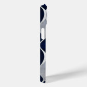 Coques Case-Mate iPhone Motif argenté Abstrait (Verso / Droite)