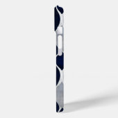 Coques Case-Mate iPhone Motif argenté Abstrait (Verso / Gauche)