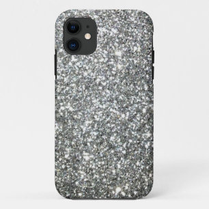 Case-Mate iPhone Case Motif "argenté" noir et blanc de granit