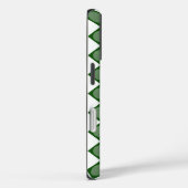 Coques Case-Mate iPhone Motif Argyle Classique avec Monogramme Personnalis (Verso / Droite)